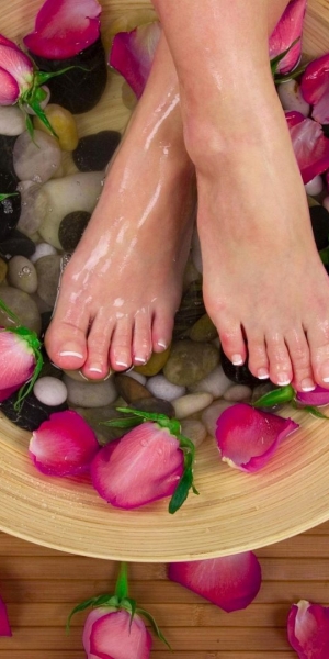 Relaxing in the Nude